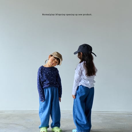 normalplay/62. ailet flower T-shirt JS-JM