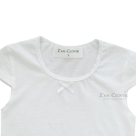zanclover/66. plain ribbon T-shirt 13-19