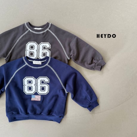 heydo/30. 86 raglan man-to-man JS-JL