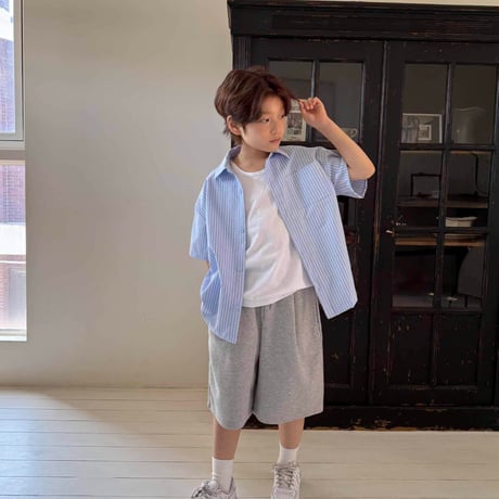 fromi/88. Seersucker shirt JS-JL