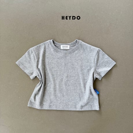 heydo/2. plain silket half t T-shirt JS-JL