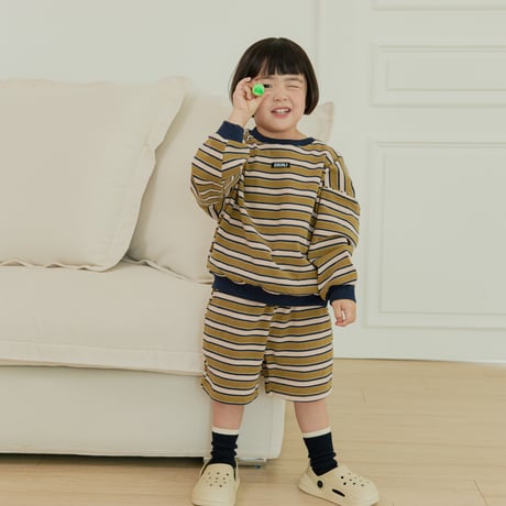erinj/6. border half Pants set JS-JXL