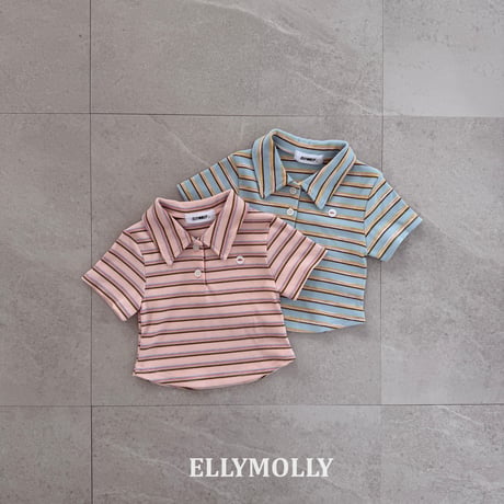 ellymolly/52. sky collar T-shirt 5-11