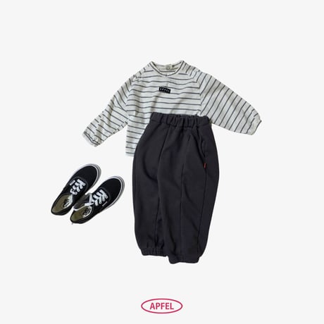 apfel/25. modern stripe T-shirt S-XL