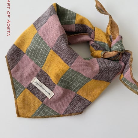 aosta/66. [Patchwork Scarf] FREE