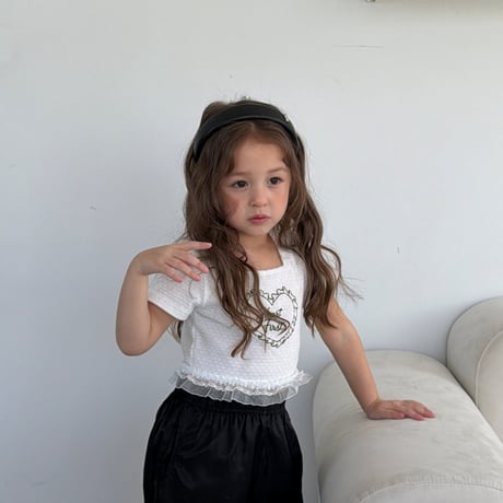 ellymolly/84. pouder lace T-shirt 5-11