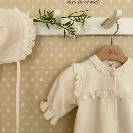 monbebe/20. 2 6 s s lace suit FREE(0-3M)