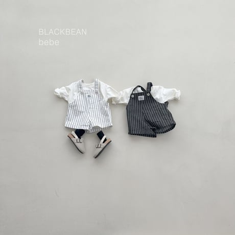 blackbean/22. overalls set S-M