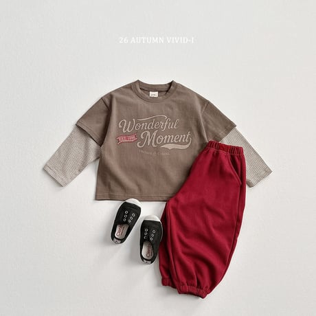 vividi/86. wonder double T-shirt JS-JM