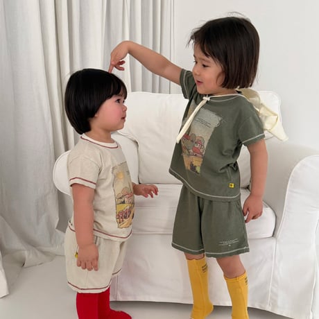 gou/101. print T-shirt MOM