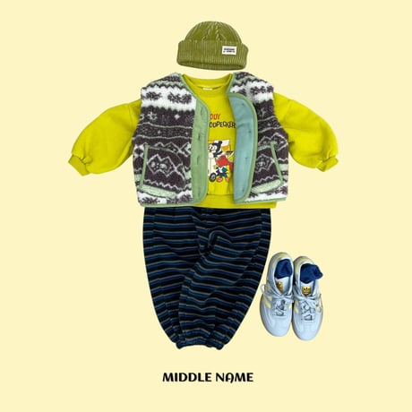 middlename/25. pattern dumble vest S-XL