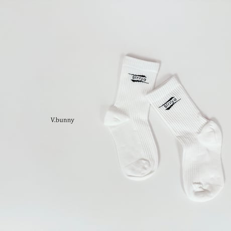 vbunny/12. lacket socks set M(130-150)-XL(180-210)