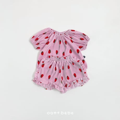 oottbebe/40. sweet very plitch ( kids ) updown set XS(1-2Y)-XL(6-7Y)