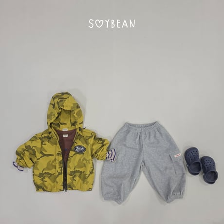 soybean/41. plan ) kamo hood windbreaker JS-JM