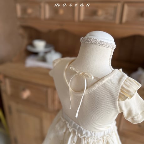 marron/45. butter T-shirt XS-L