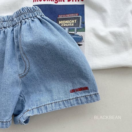 blackbean/30. road denim pants S-XL