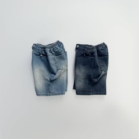 fromi/7. half denim pants S-XL