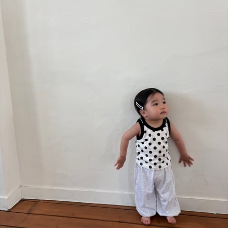 pepper/48. bongbong dot sleeveless XS-XL