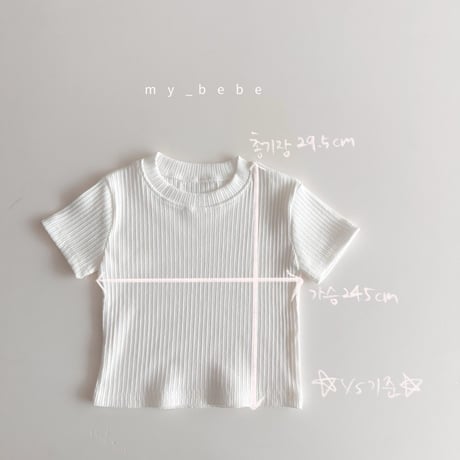 mybebe/17. half t T-shirt XS-XL