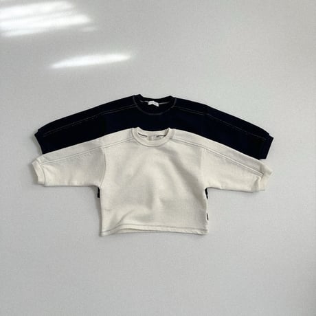 minirobe/27.  Roddy Color-block Sweatshirt  S-XL