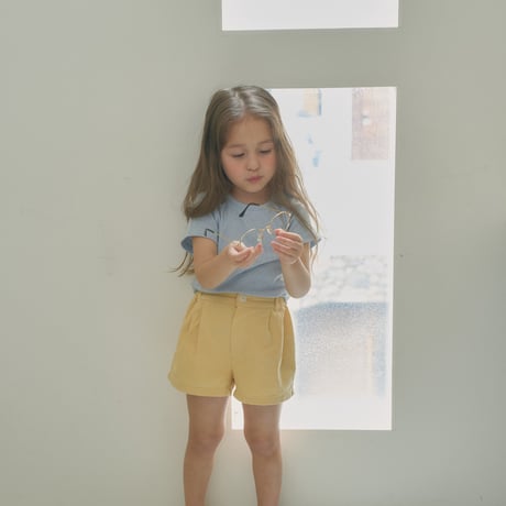 coycoya/32. toy pin tuck short pants S-2XL