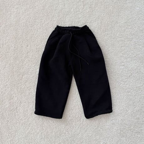 fromi/3. Fleece-Lined Wide Sweatpants S-XL