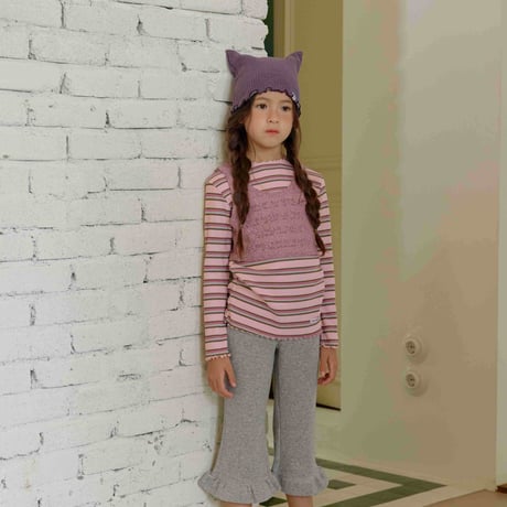 urbanrabbit/21. Frill Capri Pants JS-JM