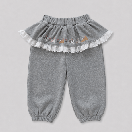 ueo/20. rabbit lace jogger S-XL