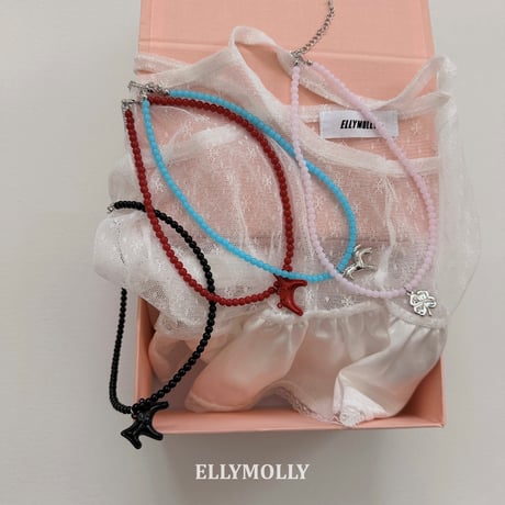 ellymolly/17. small ball necklace FREE