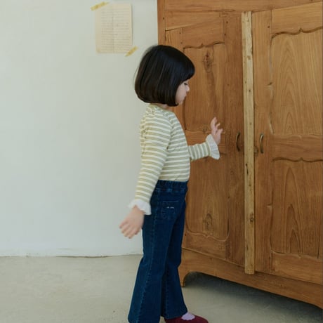 monatelier/30. sweet stripe T-shirt S-2XL