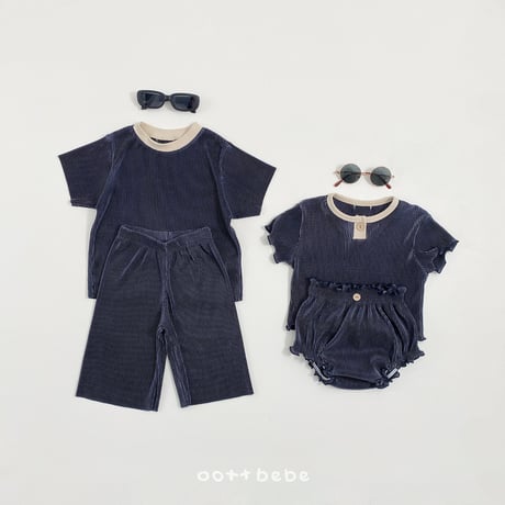 oottbebe/32. babi plitch ( kids ) updown set XS(1-2Y)-XL(6-7Y)