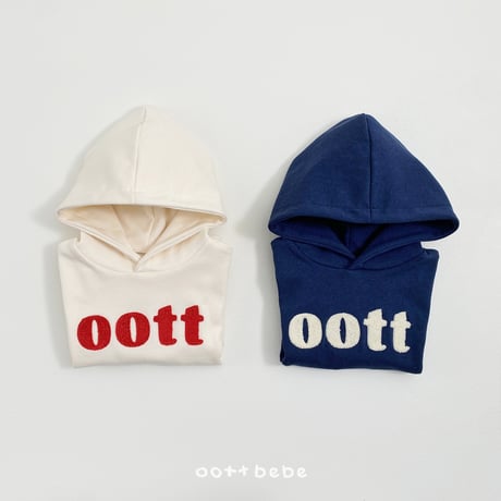 oottbebe/17. dandy bookle hood ( kids ) man-to-man XS(1-2Y)-XL(6-7Y)