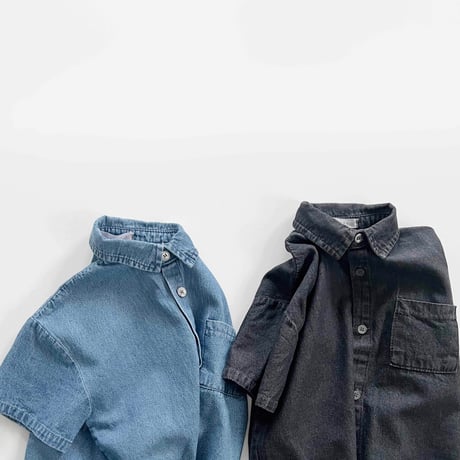fromi/94. over denim shirt JS-JL