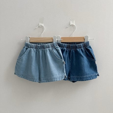 minirobe/35.  round denim pants  S-XL