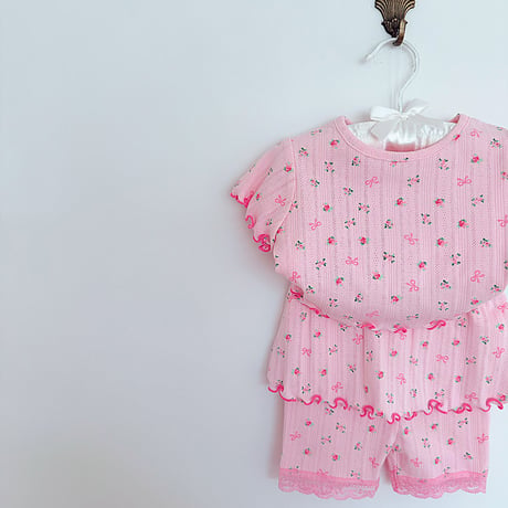 ueo/47. roze skirt leggings set JS-JM