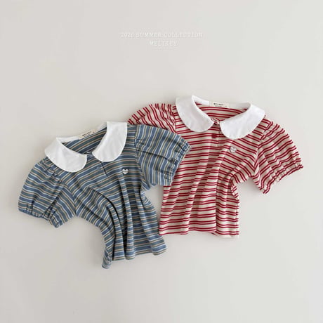 melikey/71. soul S collar T-shirt XS-XL