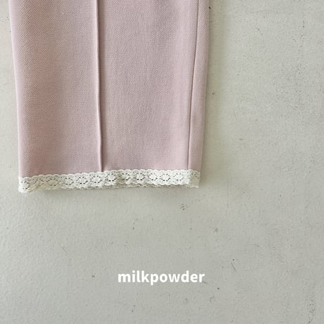milkpowder/52. pin tuck pants 13-15