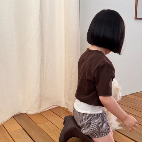 jejeunosity/62. fine check bloomer XS-XL