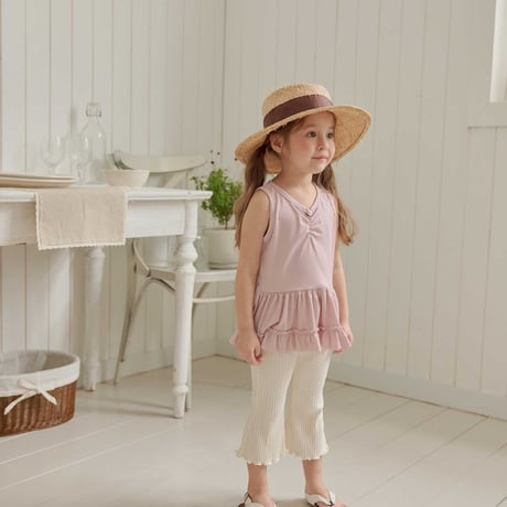 melikey/51. roze fril T sleeveless XS-XL