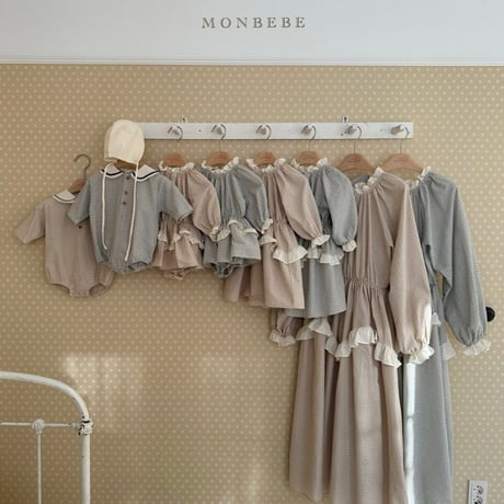 monbebe/4. sailer suit S(3-6M)-L(12-24M)