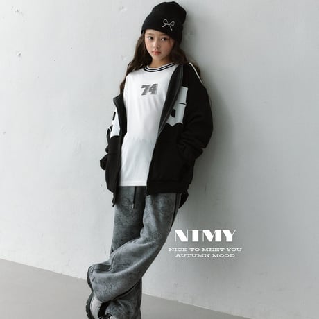 nicetomeetyou/35. ( jersey )74 T-shirt S-XL