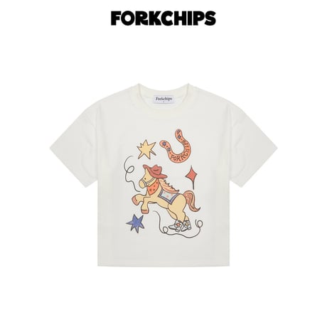 forkchips/75. cow boy T-shirt M-XL