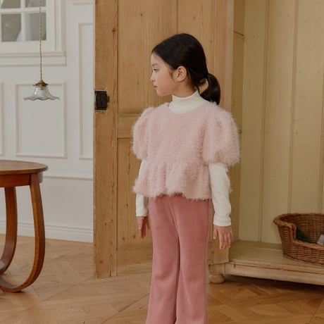 monatelier/19. snow puff T-shirt S-2XL