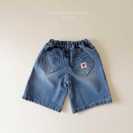 melikey/44. heart bermuda P  JS-JM