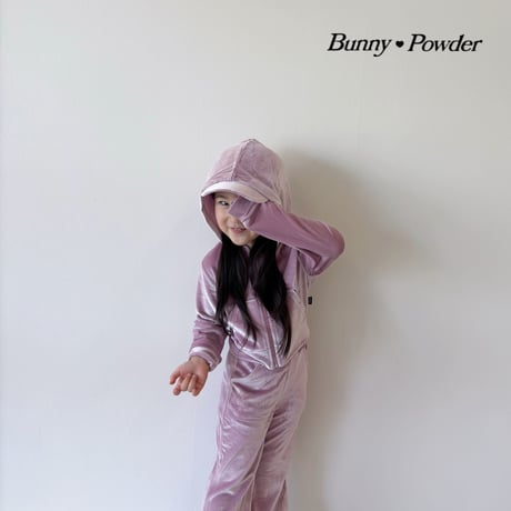 bunnypowder/133. hood zipup 2XL-4XL