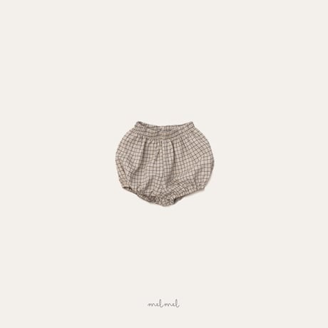 melmel/6. Check Short Bloomer XXS-S
