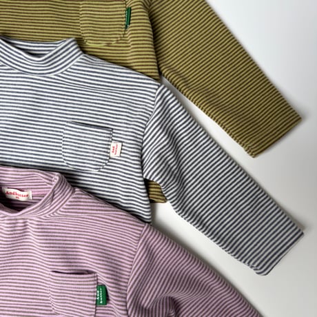 andbutter/12. Mini Pocket Mock Neck  XS-XL