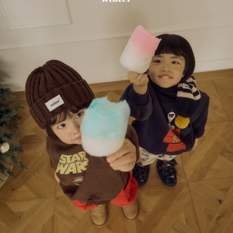 bymimi/5. toy man-to-man XS-2XL