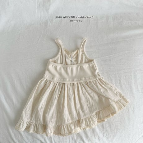 melikey/47. vallet fril sleeveless one-piece XS-XL