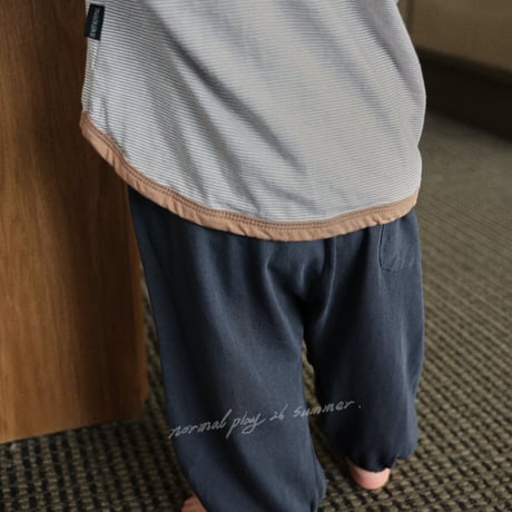 normalplay/30. zanzan half t T-shirt 12M-L
